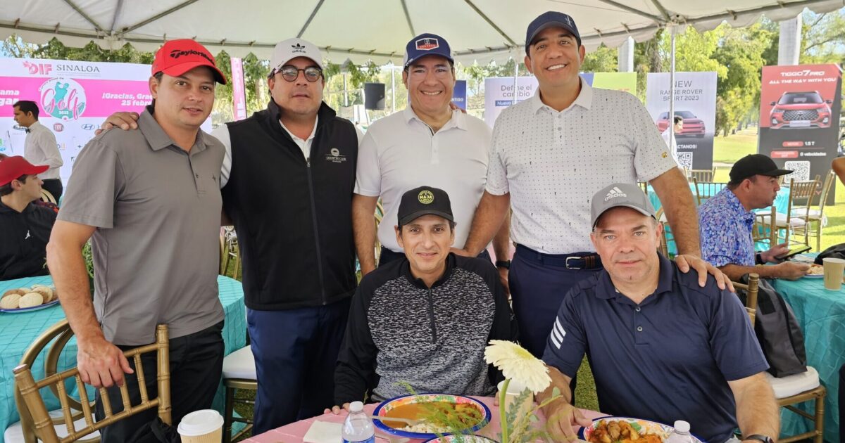Se reúnen en apoyo al Torneo Anual de Golf DIF SINALOA 2023 - Perfiles