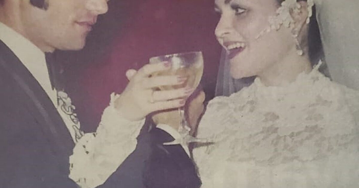 Pedro Fernández Salido y Margarita Ruiz brindan por su amor en 1971